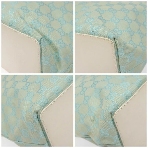 GUCCI GG Canvas Tote Bag Peppermint 001 1098 Auth 114291 - Picture 14 of 16